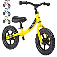 Sawyer - Bicicleta Sin Pedales Ultraligera - Niños 2- 3- 4 y 5 Años (Amarillo)